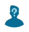 A blue graphical silhouette of a person with a question mark over the face.